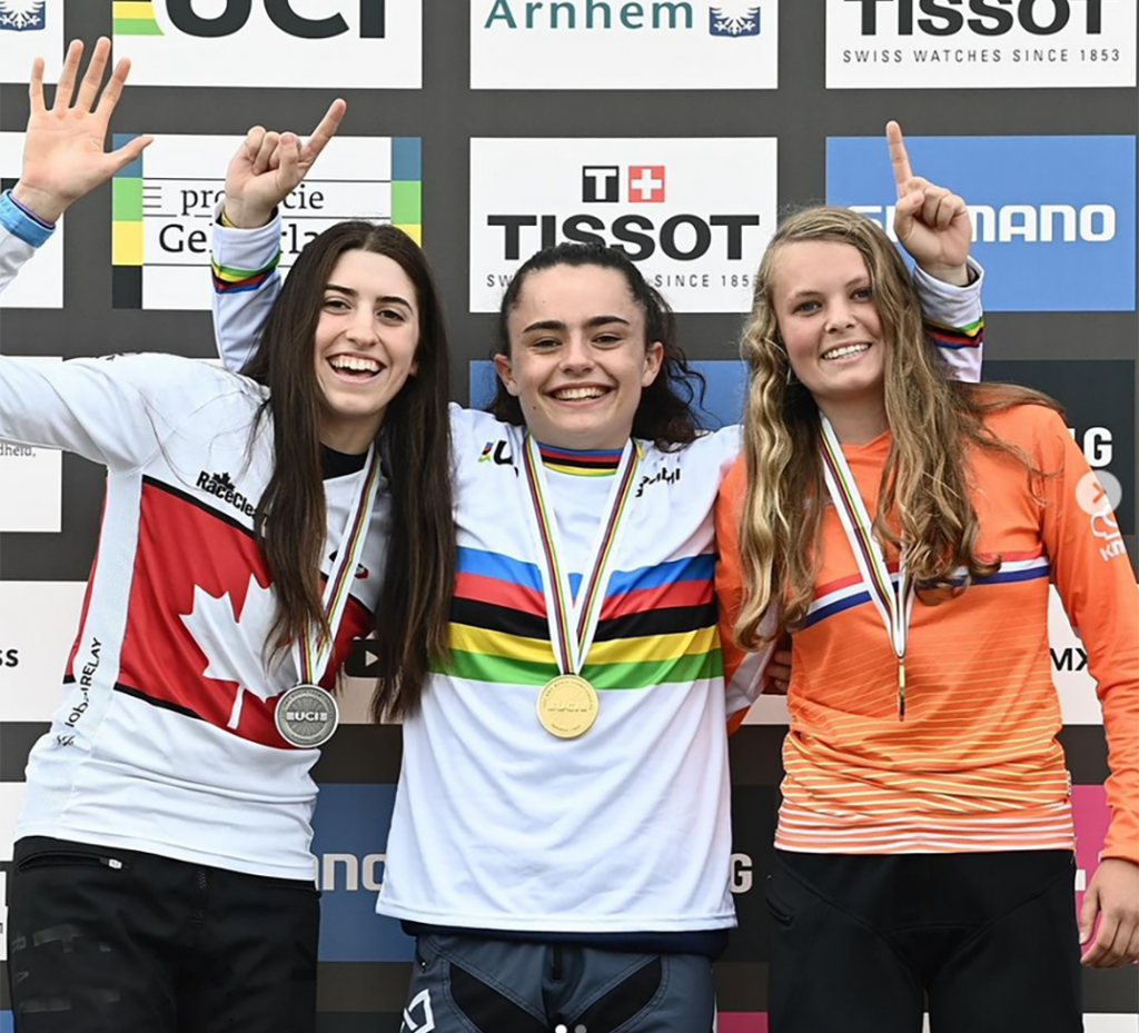 Teigen Pascual Wins Silver at The BMX World Championships by Cycling Canada